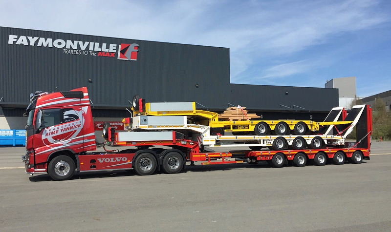 низкорамные полуприцепы Faymonville